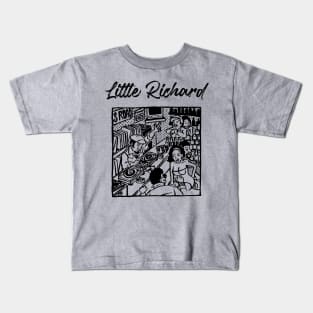 little richard ll vinyl store Kids T-Shirt